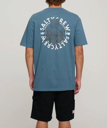 Salty Crew Tentacles Standard SS Tee - Dark Slate